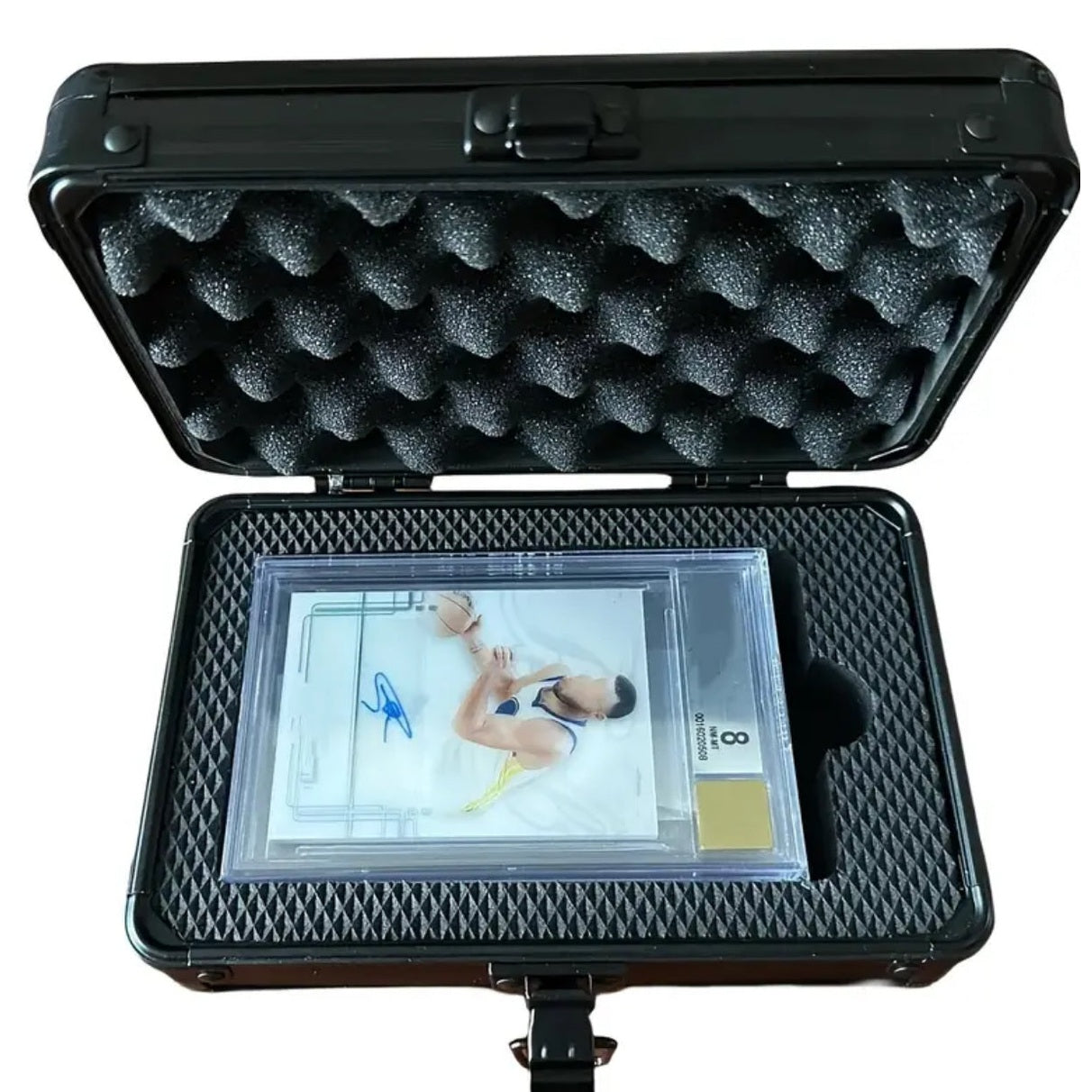 Graded card storge hold one card