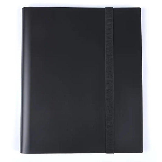 Four pocket trading card binder (black)