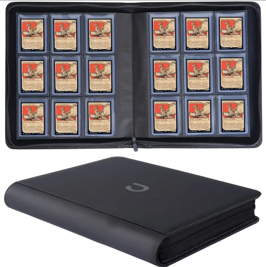Toploader binder hold 288 cards with toploader 9 slot