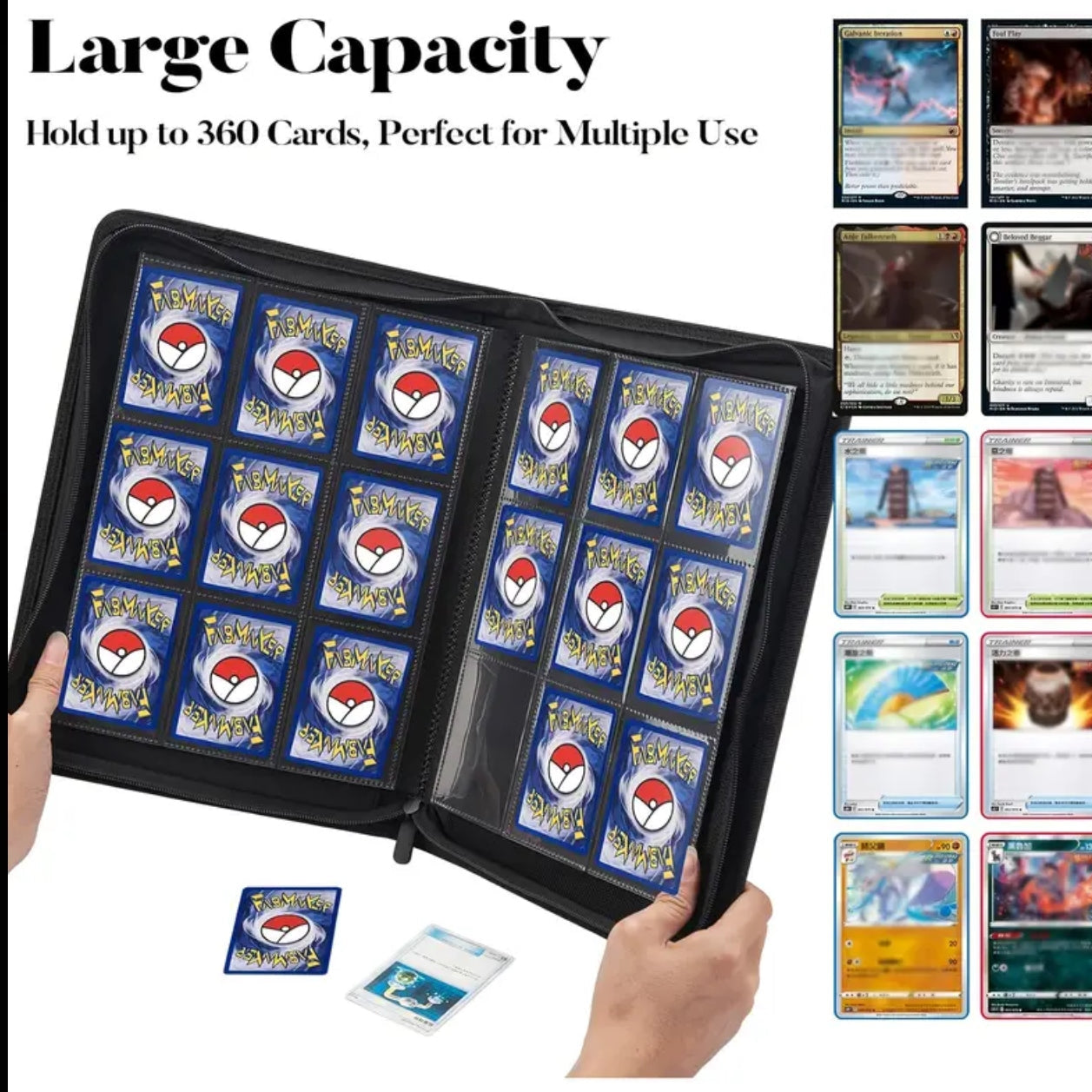 Binder 9 slot  hold 360 cards
