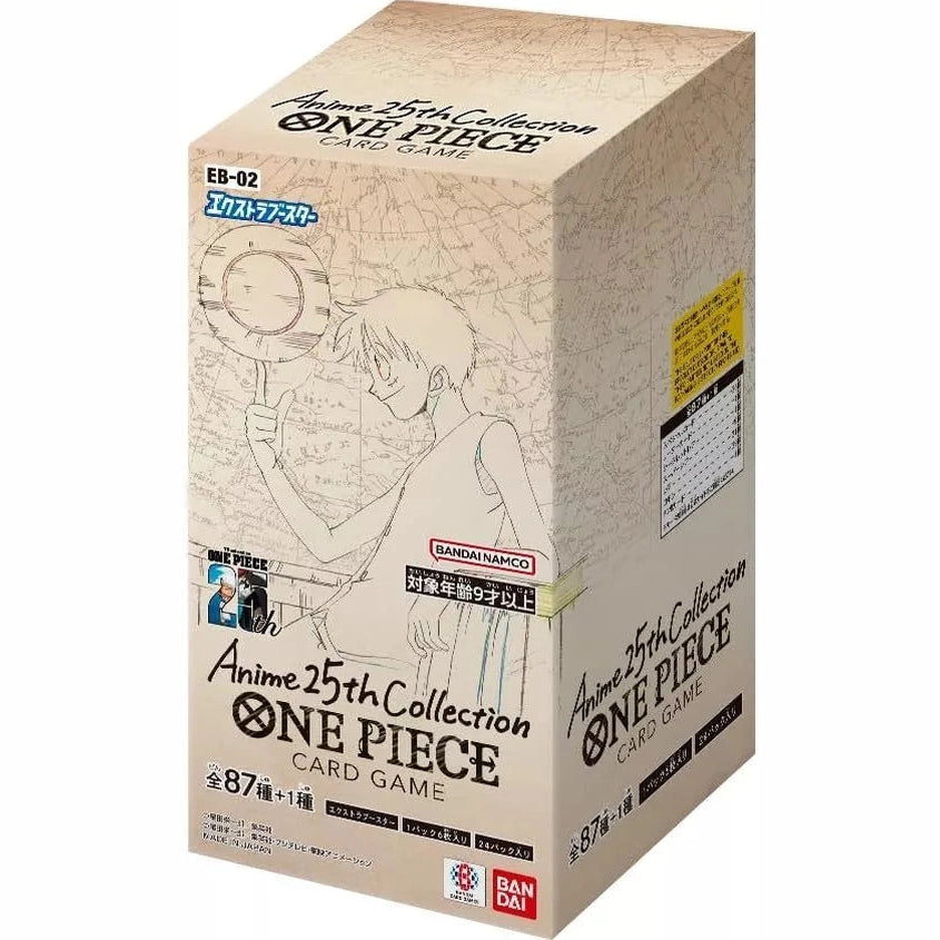 One Piece Anime 25th collection Extra Booster Box (EB-02)