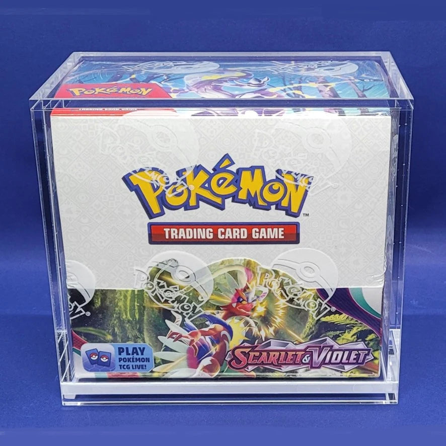 acrylic for Pokemon booster box english