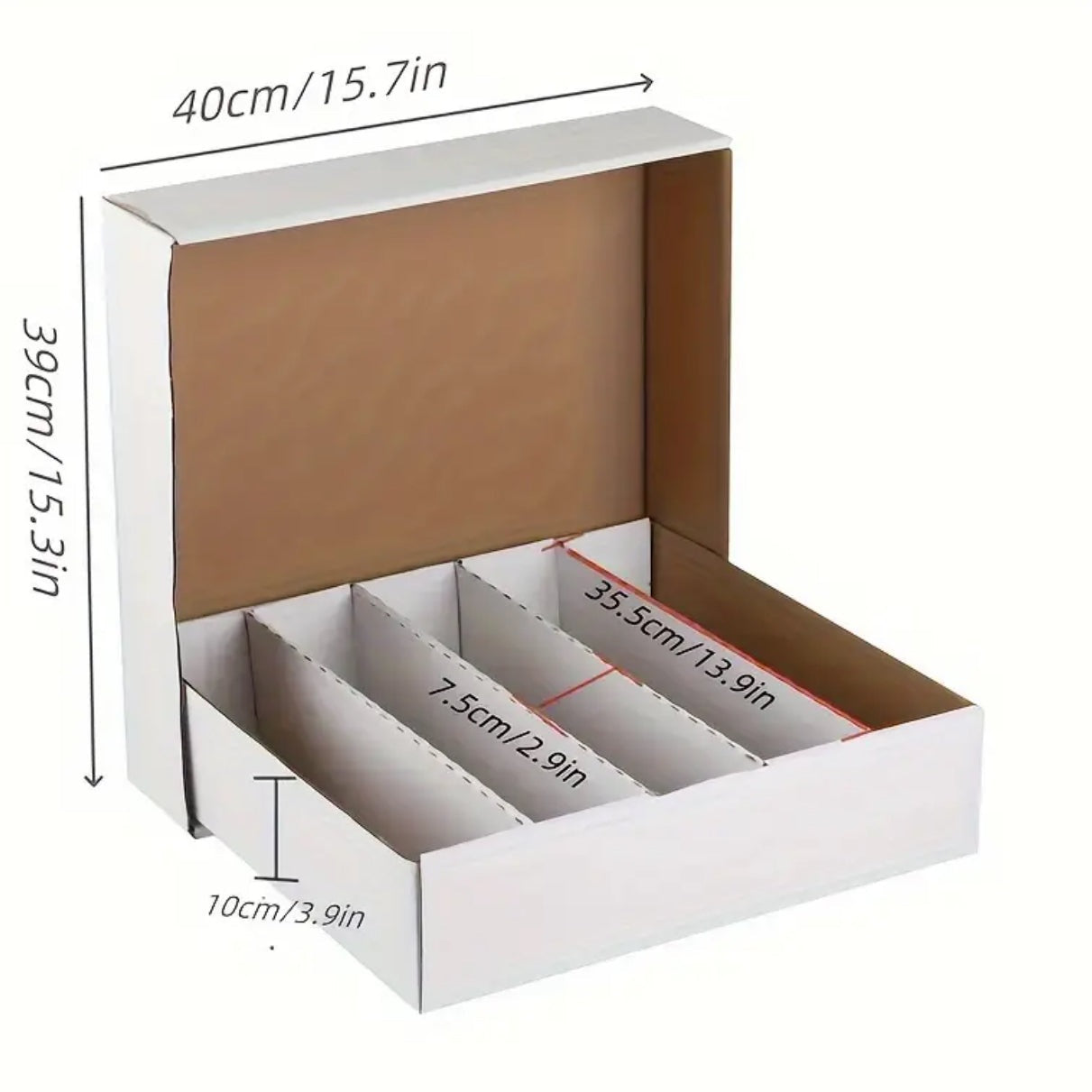 Storage box to organize your cards