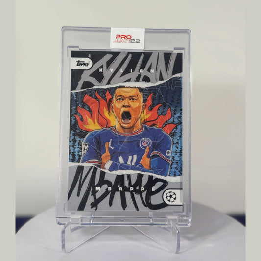 Topps Project 22 Artist Kylian Mbappe by Dan Leydon