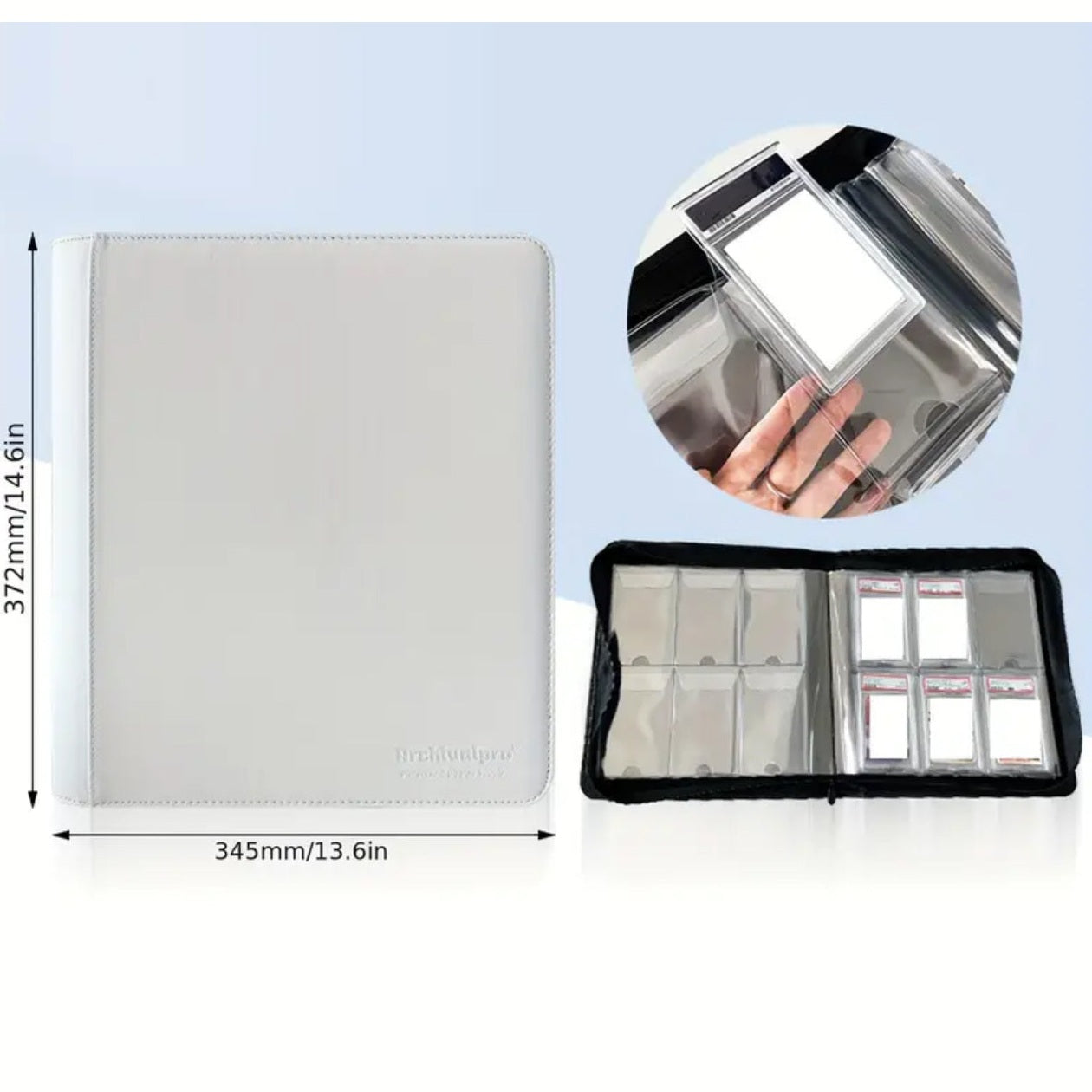 Graded card binder  hold 60 graded card