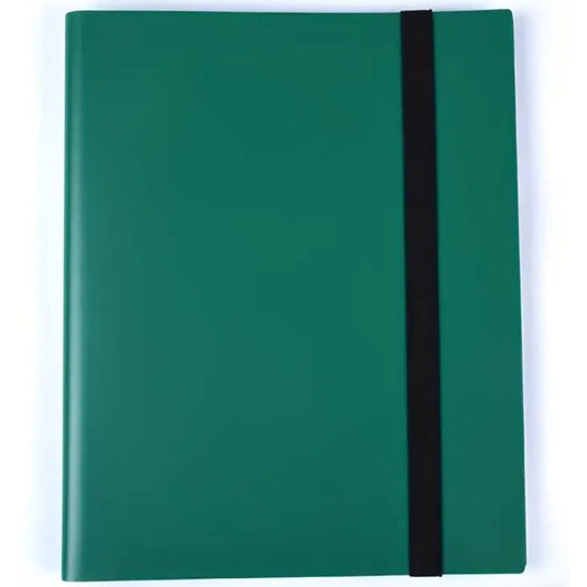 Green binder 12 slot each page