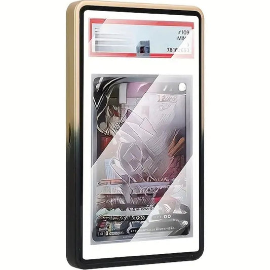 Graded card protector magnetic