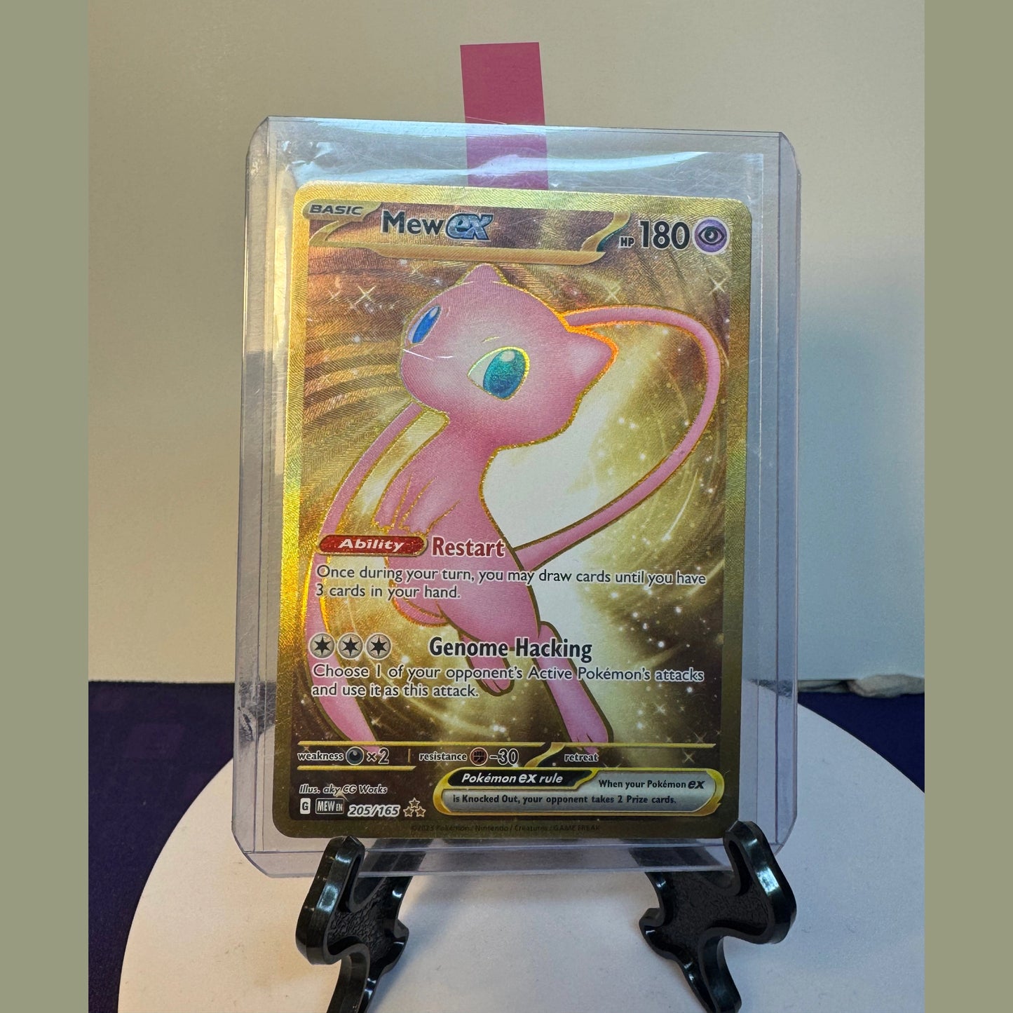 Mew ex. 151 booster box English version 205/165