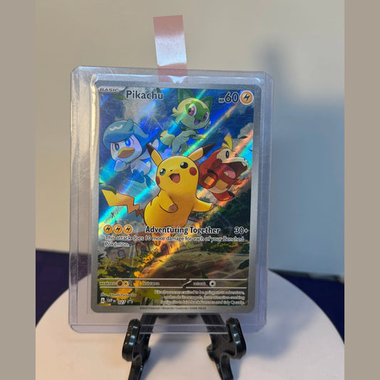 Pikachu 027 Sv: Scarlet & Violet Promo Cards Holo