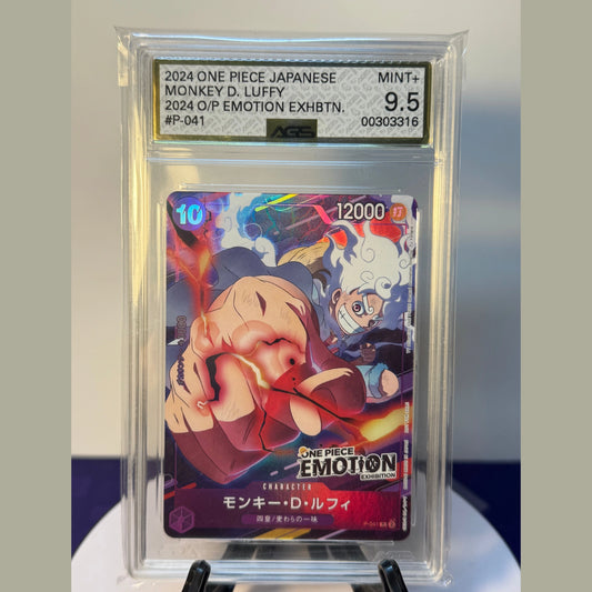 Monkey D Luffy P-041 ONE PIECE Emotion Promo 2024 ONE PIECE Card Japanese