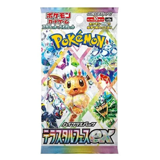 Pokemon Card Game Terastal Festival ex Single Pack (SV8a)
