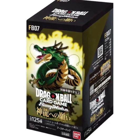 Dragon Ball Super Card Fusion World Wish For Shenron Booster Box (FB-07)