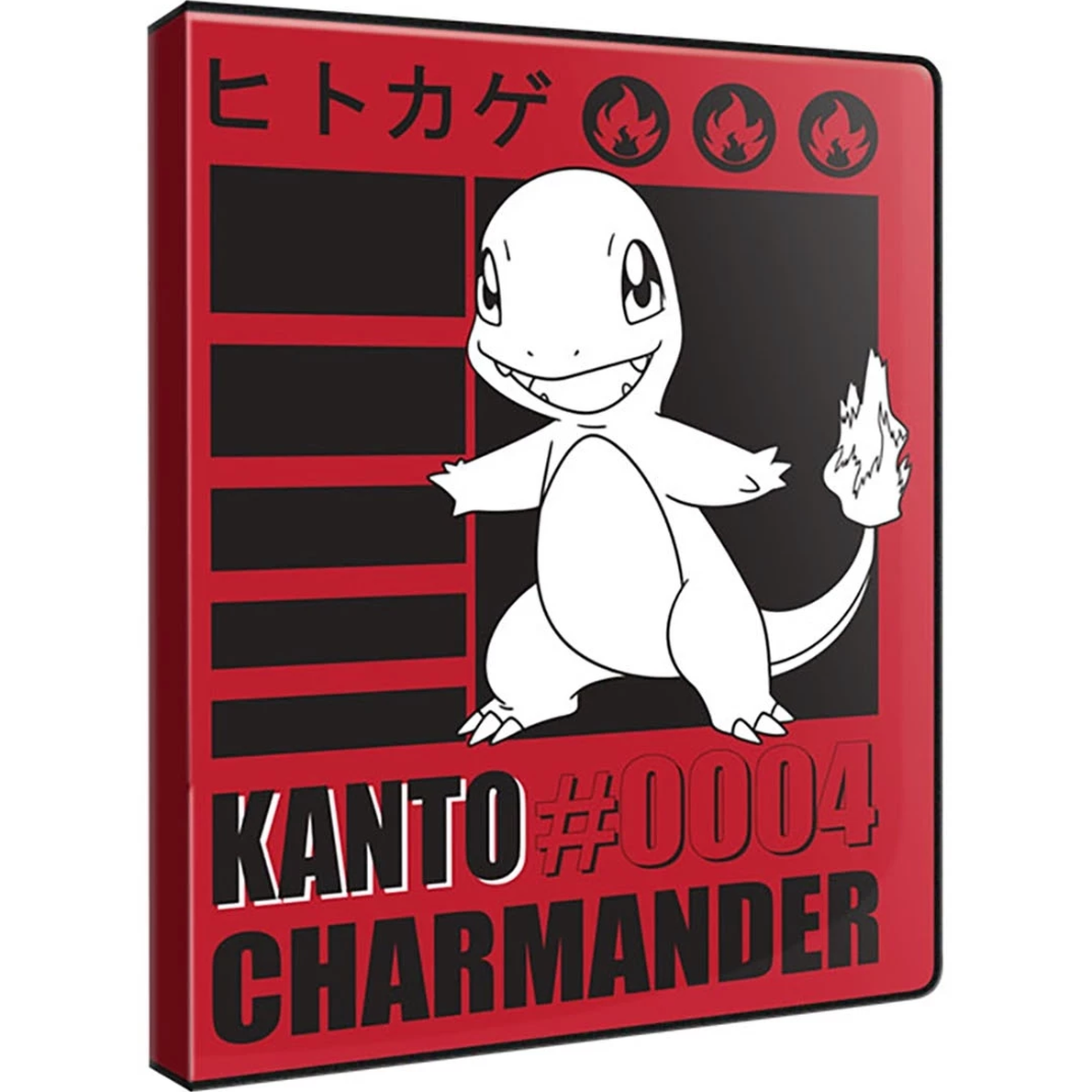 Ultra Pro Pokemon 9 Pocket Pro Binder Kanto #0004 Charmander